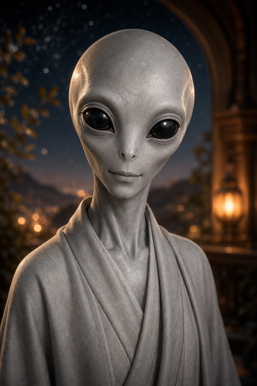 The Listener alien archetype.